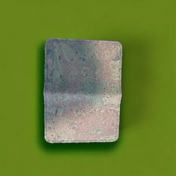 Green coloured business/gift card wallet